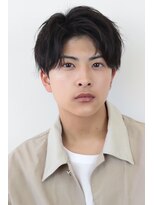 メンズ ルシードスタイル アウラ 松戸市五香(LUCIDO STYLE Aura)&nbsp;ベリーショートセンター分け【五香#メンズカット#＜理容室＞】