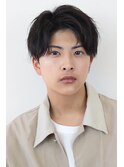 ベリーショートセンター分け【五香#メンズカット#<理容室>】