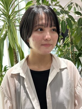 ピークアブー アヴェダ アトレ恵比寿(PEEK-A-BOO AVEDA) 前髪ありショート/20代30代40代/岡野亘希