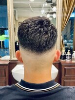 グレイスフルバーバーロンドン 大宮店(Graceful Barber London)&nbsp;【20代 男性】ロンドン七三スキンフェード（大宮/バーバー）