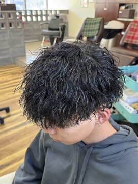 スウェル 稲毛店(Swell) ツイストスパイラルパーマ[稲毛/稲毛メンズ/メンズパーマ]