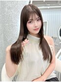 ブリーチなしダブルカラー/韓国ボブ/縮毛矯正/髪質改善/学割U24