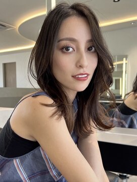 ベル サウス(BHEL south) レイヤーカット顔周り/ベージュカラー/津/久居