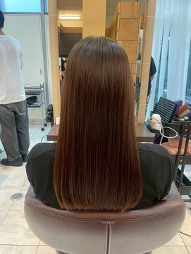 ルページ 千葉(lpage) 髪質改善/顔周りレイヤーカット/グレージュ[千葉/千葉駅]