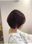 丸みショートボブ