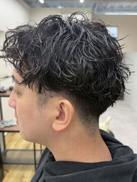 ナム 錦糸町(NAM) MEN'S HAIR/ブルーブラック/フェザーパーマ/錦糸町
