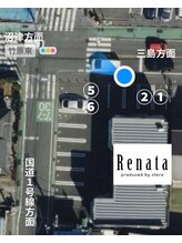 レナータ(Renata)&nbsp;レナータ 駐車場位置