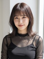 ライリー(riley)&nbsp;riley大人フェミニン外ハネミディ