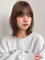 ラフ フロム ガーデン(Laf from GARDEN)&nbsp;ボブ/レイヤーカット/顔周りカット/ベージュ/透明感カラー