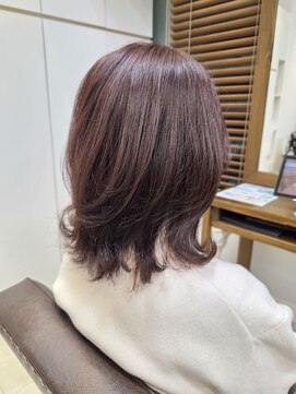 フラココ 荻窪店(hurakoko trico) 20代/人気/柔らか春色/ベリーピンク/ピンクグレージュ/外ハネ