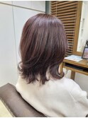 20代/人気/柔らかモテ髪/ベリーピンク/ピンクグレージュ/外ハネ