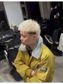 グリード バイ ボルド(GREED BY BORDO)&nbsp;ブリーチ2回短髪マレットヘア