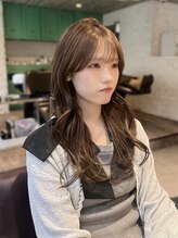 透明感、赤味消しを叶える【ブリーチなしダブルカラー】