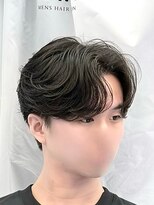 メンズヘアセンス 渋谷(MEN'S HAIR SENSE)&nbsp;ニュアンスパーマ/センターパート/メンズ/眉毛/フェザーパーマ
