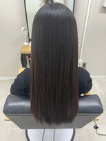 クワイア 川崎店(0choir)&nbsp;ダークパープル/ナチュラルショート/夏のヘアアレンジ/川崎