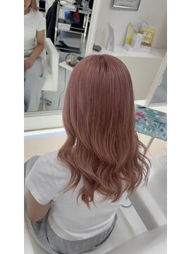 ドロップ ピンクベージュ
