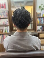 チアロルーチェ(Chiaro Luce) メンズメンズカットアップバングリクルートメンズパーマショート