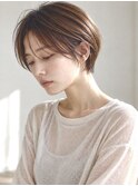 （Chelsea土屋）抜け感ベージュx大人ショート