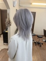 メルク(merc) レイヤー ボブ ショート インナーカラー 韓国