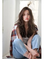 チョビー(Chobii)&nbsp;[chobii]イルミナカラーデジタルパーマロングヘアルーズウェーブ