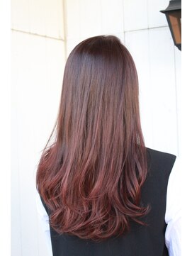 アムレヘアー(amule hair) 【amule hair】バーガンディショコラ☆グラデーション