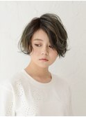 外国人風♪マッシュショートボブ【EARTH今池】