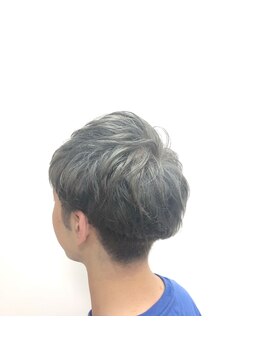 アクト 原宿(ACT) デザインカラー×メンズシルバーグレー