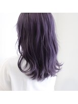 デコヘアーフラッペ(DECO HAIR frappe) ダブルカラーでパープルを!