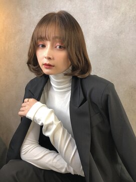 プレスドットサロン 表参道 青山(Press. Salon) くびれsheer  bob [表参道/表参道駅/青山/超音波］