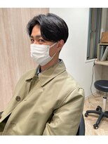 爽やかにかきあげたコンマヘア＊