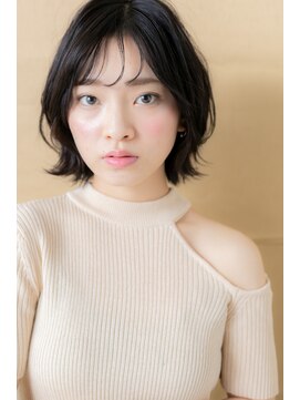 カバーヘアアンドスパ ブリス 浦和(COVER HAIR&SPA bliss) 大人ガーリー黒髪アッシュ濡れ髪ボブウルフY浦和20代30代40代!