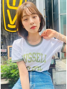 メーヴェ(Mowen) mowen×切りっぱなし×髪質改善×ストレートパーマ×ヘアオイル