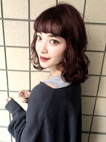 セシルヘアー(CECIL hair)&nbsp;CECIL下北沢 レッドブラウン×アディクシーカラー×韓国人風ヘア