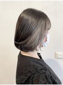 O-tete グレー系インナーカラー