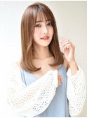 美髪が際立つミディアムスタイル☆