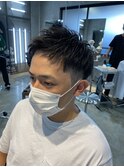 アップバングショート
