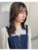 ★くびれミディアム/艶髪/レイヤーカット/20代髪型★