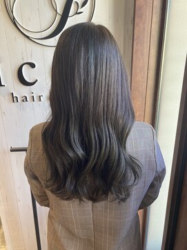 イコウヘアデザイン(icou hair design) 韓国風ヘア～オリーブグレージュ～