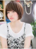 前下がりマッシュショートうるツヤ縮毛カットc5浦和20代30代40代