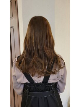 ベルコフレ 玉造店(Belle Coffret) 【BelleCoffret】透明感ミルクティーベージュ ブリーチなし 大阪