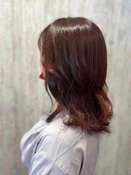 テトテ 門戸厄神店(tetote) 【tetote村山のサロンスタイル】顔周りレイヤー / くびれミディ