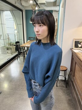 デヴェロペ(Devellope.) 【Devellope.】千葉担当　切りっぱなしボブ　ナチュラル