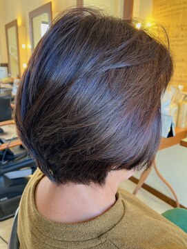 リーガ 安積店(RIHGA) お手入れ楽なショートボブ