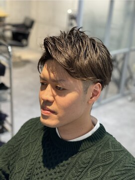 ネウィ 池袋(newi) メンズカット★☆ビジネスカジュアルアップバング☆★