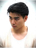 *20・30代社会人　黒髪短髪ツーブロック刈り上げ　*