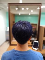 ヘアジーナ(Hair Jina)&nbsp;簡単メンズスタイリング☆ブルーブラック