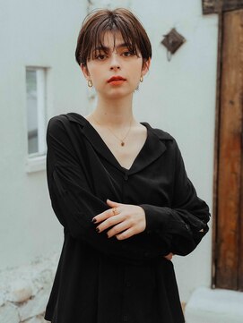 エーバイフー 江坂店(A BY WHO) A BY WHO江坂/ハンサムショート/透明感カラー