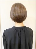 【morio成増/一戸】大人かわいい丸みショートボブ