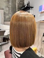 シアート(SHEART)&nbsp;サラツヤ切りっぱなしボブ