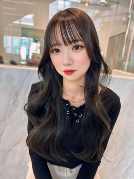 クム(kumu) 【kumu】ロングレイヤー/顔周りカット/栄/名古屋